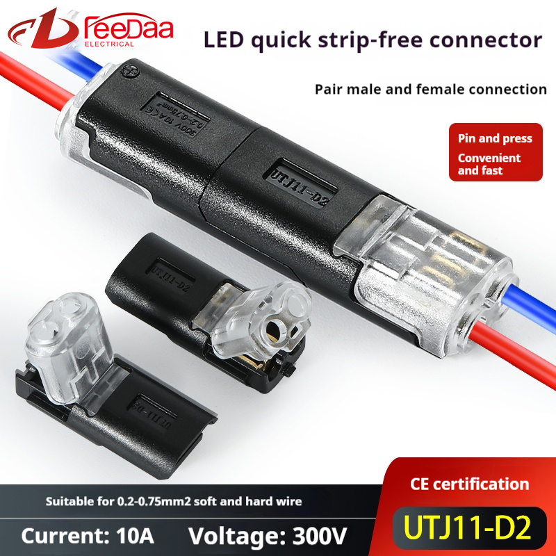 Terminal kabel LED yang tidak dilucuti