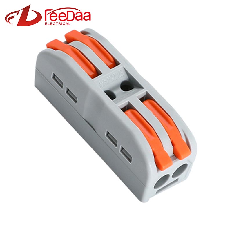 Konektor Kabel Kawat Cepat 2 dalam 2 Out UTJ13-222