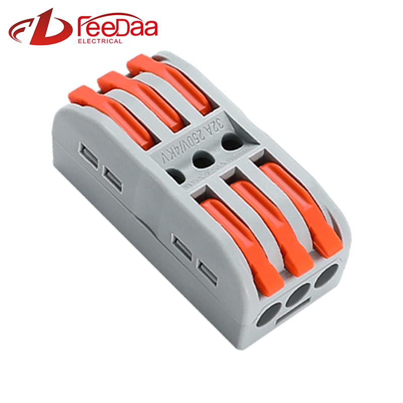 Konektor Kabel Kawat Cepat 3 dalam 3 Out UTJ13-233