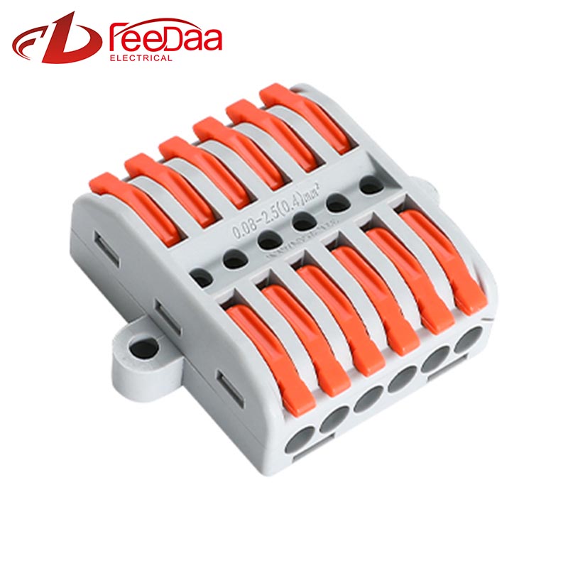 Konektor Kabel Kawat Cepat 6 in 6 Out UTJ13-266G